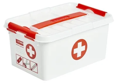 Productafbeelding van sunware H6164805 sunware the q-line Erste-Hilfe-Box weiß