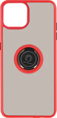 Produktbild von Avizar, Schutzhülle mit Ring-Halterung für Apple iPhone 13 Pro Max, Rot