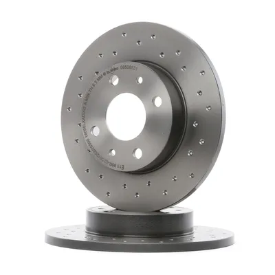 Produktbild von 2x BREMBO 08.5085.31 Bremsscheibe Hinterachse