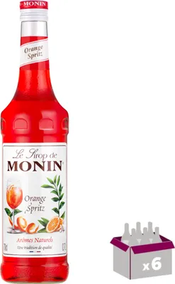 Image de Lot de 6 Sirop Monin - Orange spritz - 70cL