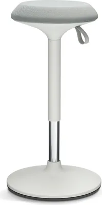 Produktbild von Ergotopia® Dykó ergonomischer Bürohocker - ergonomischer Sitzhocker mit Schwingeffekt - Sitzhöhe höhenverstellbar 56-83 cm - 360° drehbarer ergonomischer Hocker mit dynamischem Standfuß