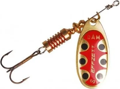 Immagine prodotto di DAM Effzett Standard Spinner Copper Black Dot 6 g Třpytka