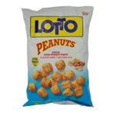 Lotto Peanuts Snack – 90 g – Knuspriger Snack mit Erdnusscreme