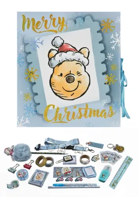 Image de Calendrier de l'Avent pour adolescents, Winnie l'Ourson, référence WPIN8026 / 2026