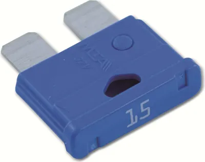 Produktbild von MTA KFZ-Flachsicherung 340.029, Standard, 15 A, blau