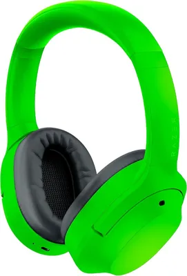 Produktbild von Kabellose Kopfhörer mit niedrigen Latenzen und ANC-Technologie (Wireless Headset, Bluetooth 5.0, bis 40 Stunden Akku, Mikrofon, Umgebungsmodus) Grün