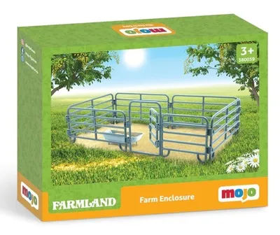 Produktbild von Mojo Fun Farmland Enclosure with Accessories, 3 Jahr(e), FARMLAND, Mehrfarbig, Polyvinylchlorid (PVC)