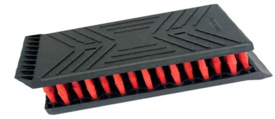 Produktbild von Kellenbürste mit Nylonborsten, Werkzeugreiniger - 17 x 10 x 4 cm