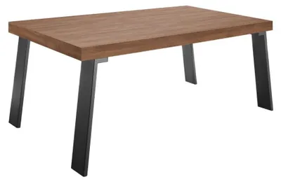 Productafbeelding van Eettafel SPRING - L168 x H88 x B78 cm - Eiken en antracietgrijs