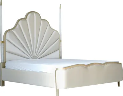 Produktbild von Bett Leder Polster Schlafzimmer Ehe 180x200 Design Doppelbett Lederbett Betten