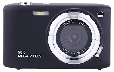 Obrázok produktu pre Digitálny fotoaparát D600 4K s rozlíšením 58 MP, 2,88-palcovým displejom a 16-násobným zoomom – kompaktný fotoaparát na cestovateľskú fotografiu a vlogovanie