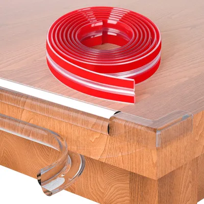 Produktbild von Siliconen Eckenschutz für Kinder - 16ft Babyproofing Kantenschutz