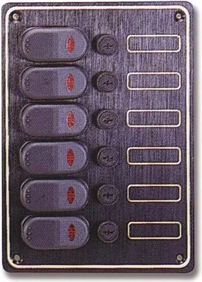 Produktbild von Schaltschrank 12 V - 6 Schalter