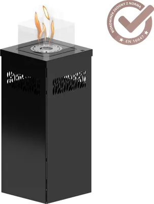 Produktbild von Hitze freistehender -Kamin KARIF Bioethanol Kamin Wärmequelle Standkamin