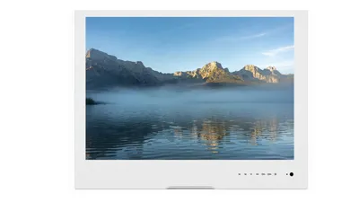 Produktbild von Einbau Smart Fernseher für die Küche AVS240WS (weißer Rahmen)