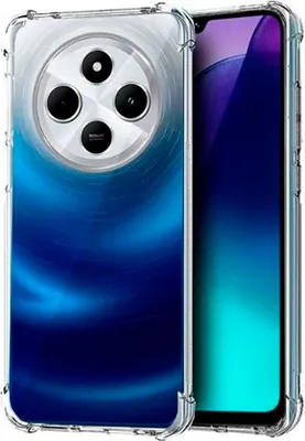 Imagen del producto de Funda para teléfono Xiaomi Redmi 14c, color azul. Azul. Talla única