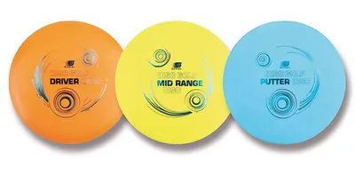 Obrázok produktu pre Sunflex 80190 - Disc Golf Set s taškou na prenášanie Frisbee Throwing Disc Summer Throwing Driver Putter