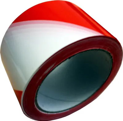 Produktbild von Markierungsband rot-weiss / Rolle 60 mm x 66 m