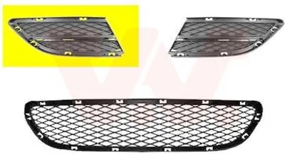 Produktbild von VAN WEZEL Lüftungsgitter Grill Stoßfänger für BMW 3 Touring (E91)