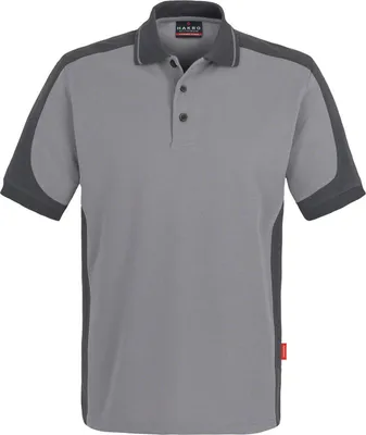 Produktbild von HAKRO Hakro Poloshirt Contrast #839 Gr. S titan/anthrazit