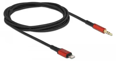 Zdjęcie produktu dla DeLOCK Audio 8P Ligh. St>Klin.St 3P 1,5m 86587 - DeLOCK 86587 - (Akcesoria / Kable / Przejściówki)