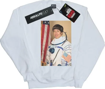 Produktbild von The Big Bang Theory - "Rocket Man" Sweatshirt für Herren BI10579 (M) (Weiß)