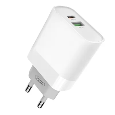 Zdjęcie produktu dla Ładowarka sieciowa USB-A QC 3.0 USB-C PD 20W