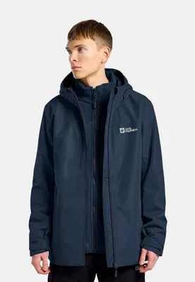 Immagine prodotto di Jack Wolfskin Taubenberg 3in1 Giacca Blu S Uomo Blu S