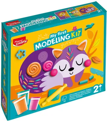 Productafbeelding van Maped Creativ, mijn eerste set speeklei voor modeleren, 13-delig
