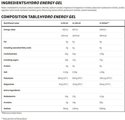 Produktbild von Trec Nutrition | Hydro Energy Gel | Endurance Apple