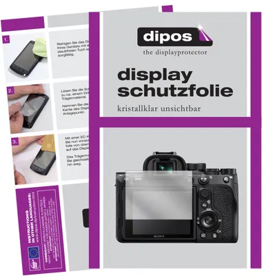 Produktbild von 5x Schutzfolie für Sony A7R IV klar Displayschutzfolie Folie Display Schutz dipos