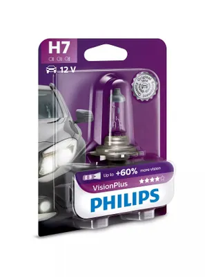 Produktbild von Philips Visionplus H7 Autobirne