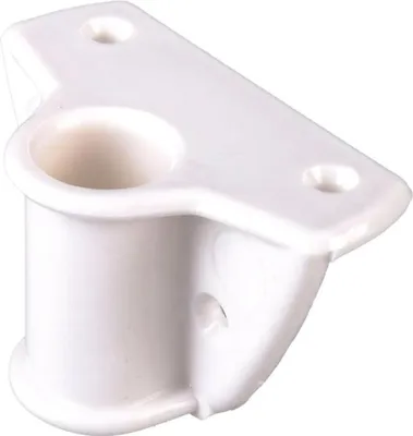 Produktbild von Talamex Ruderdollenhalter Seiten-/obermontage Weiß Weiß One Size