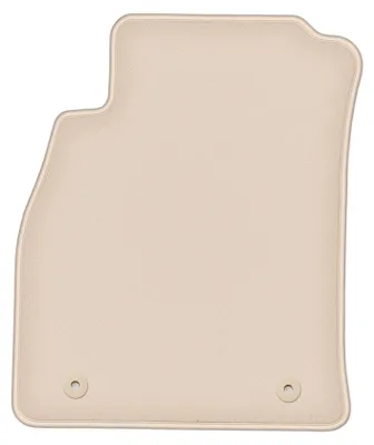 Produktbild von DURBAN Beige Velours-Fahrerfußmatte für Saab 9-5 II NG Limousine, Kombi, Liftback, Schrägheck (2010-2012)