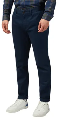 Obrázek produktu pro Ben Sherman – Pánské chino kalhoty „Signature“ BK117 (32R) (tmavě modrá)
