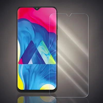 A smartphone screen protector is shown next to a smartphone.