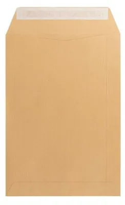 Kraftversandtaschen Nr. 7, DIN C4, 229x324 mm, Silikonband, 250 St.