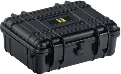 Produktbild von Kunststoffkoffer DinoPlus L180xB225xH85 mm ABS Schultergurt schwarz 2,1 l