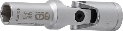 Immagine prodotto di BGS Inserto per candelette con attacco esagonale quadro 10 mm (3/8") SW 10 mm - 2982