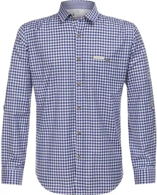 Produktbild von Stockerpoint Campos3 Herren Trachtenhemd, Blau, XL
