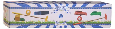 Obrázok produktu pre Sada drevených hračiek na minigolf 10 kusov