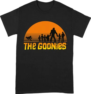 Produktbild von The Goonies - T-Shirt für Herren/Damen Uni BI138 (XL) (Schwarz/Orange)