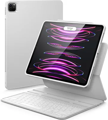 Produktbild von ESR Case Lite 6B006 Tastaturgehäuse, für iPad 2022/2021, weiß