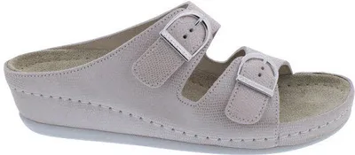 Produktbild von Berkemann Lüneburg Pantolette, altrosa Glitter Leder, Weite E-H 00742-246 42