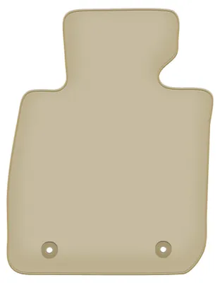 Immagine prodotto di Tappetino conducente in velluto PREMIUM beige compatibile con Mazda CX-3 (2015-, crossover) – con fissaggi – su misura