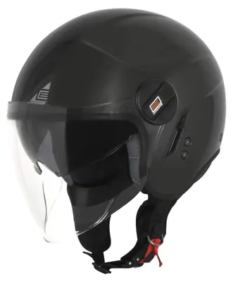 Produktbild von Jethelm ORIGINE HELMETS ALPHA SOLID BLACK MATT Motorradhelm Offener Helm Schwarz-Matt L Sonnenblende 201595020100005