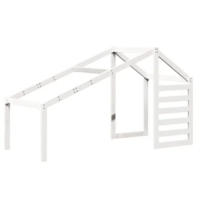 Produktbild von Dach für Kinderbett Weiß 188x82x113 cm Massivholz Kiefer
