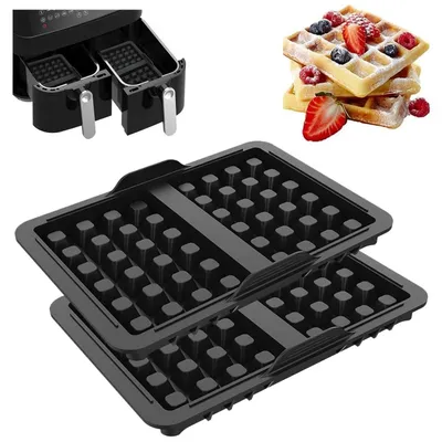Produktbild von Waffeleinsatz Silikon Heißluftfritteuse AF300EU, AF400EU, AF451EU, SL400EU, AF500DE 2er Set