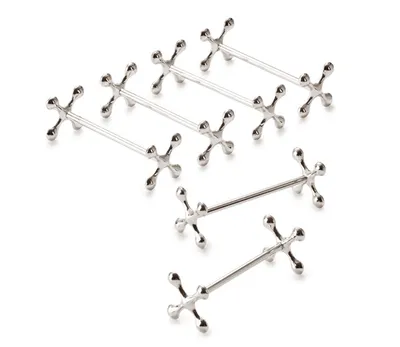 Produktbild von EDZARD Messerbank Kreuz 6er Satz L 7 cm