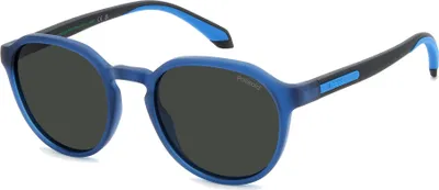 Produktbild von Polaroid PLD 2170/S/X Matte blue 52/20/145 Herren Sonnenbrillen